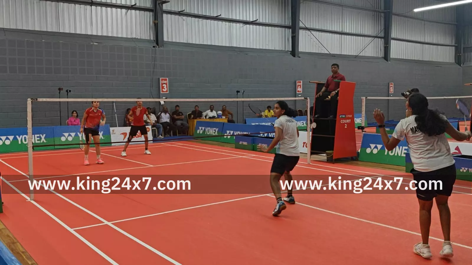 அகில இந்திய இளையோர் இறகு பந்து போட்டி.