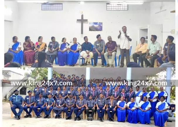 ஆரணியில் சாரண, சாரணிய ஆசிரியர்களுக்கான குருளையர் அடிப்படை பயிற்சி முகாம்.