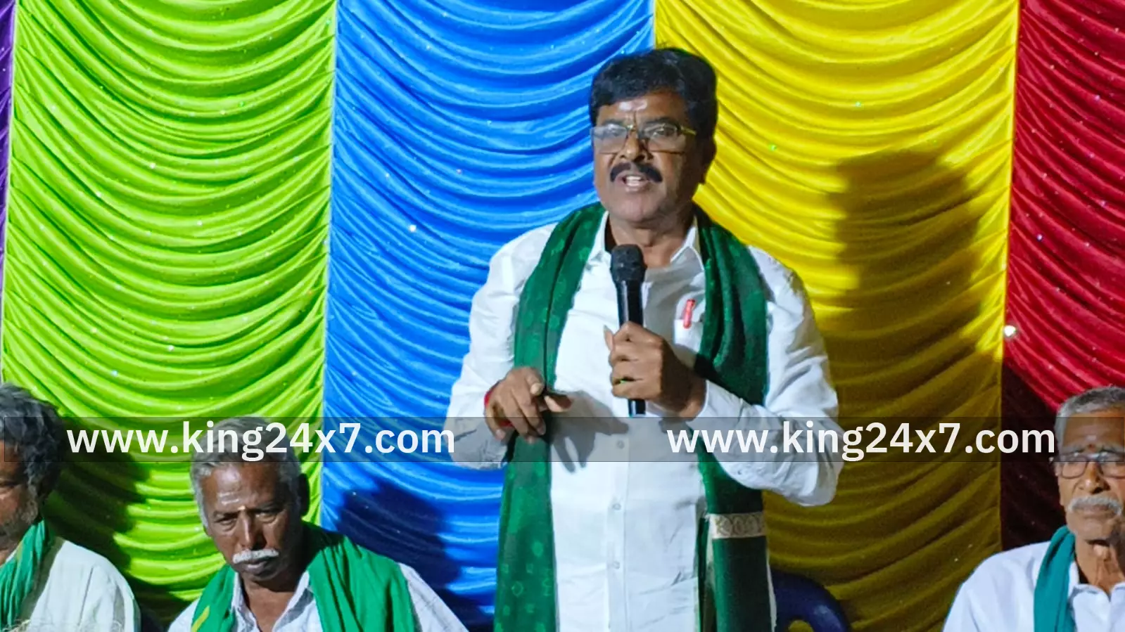 திமுக அரசு கடந்த தேர்தலில் விவசாயிகளுக்கான அறிவித்த 68 வாக்குறுதிகளை தற்போது 2 சதவீதம் கூட நிறைவேற்றவில்லை.