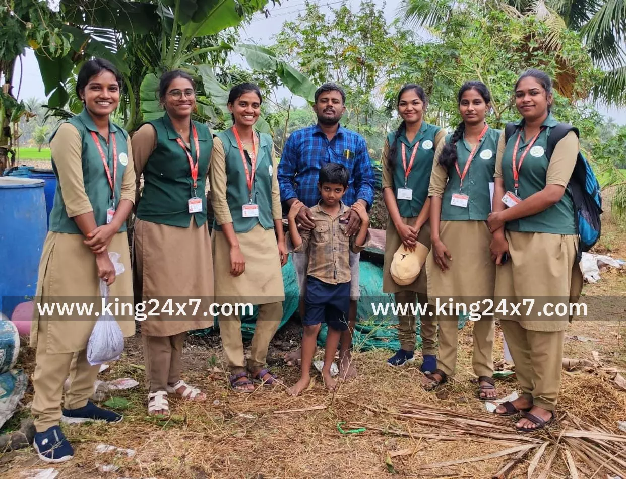 ஜீவாமிர்தம் தயாரிப்பு கத்தியவாடி கிராமம் பிப்ரவரி 7