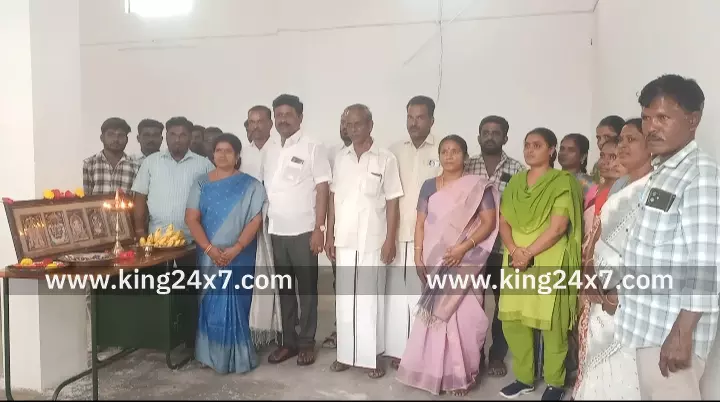 காணியாளம்பட்டியில் ரூபாய் 28 லட்சம் மதிப்பில் புதிதாக கட்டிய வேளாண் கிட்டங்கியை எம்எல்ஏ சிவகாமசுந்தரி திறந்து வைத்தார்.
