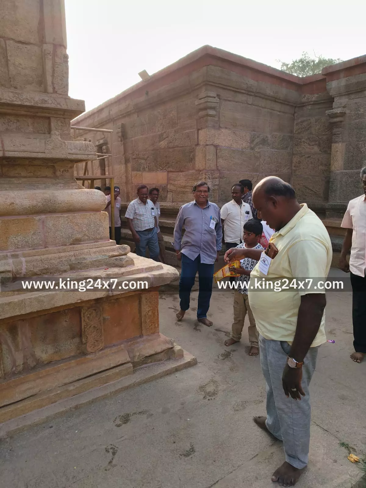 காவிரி படுகை குழுவினரின் வரலாற்று பயணம்.