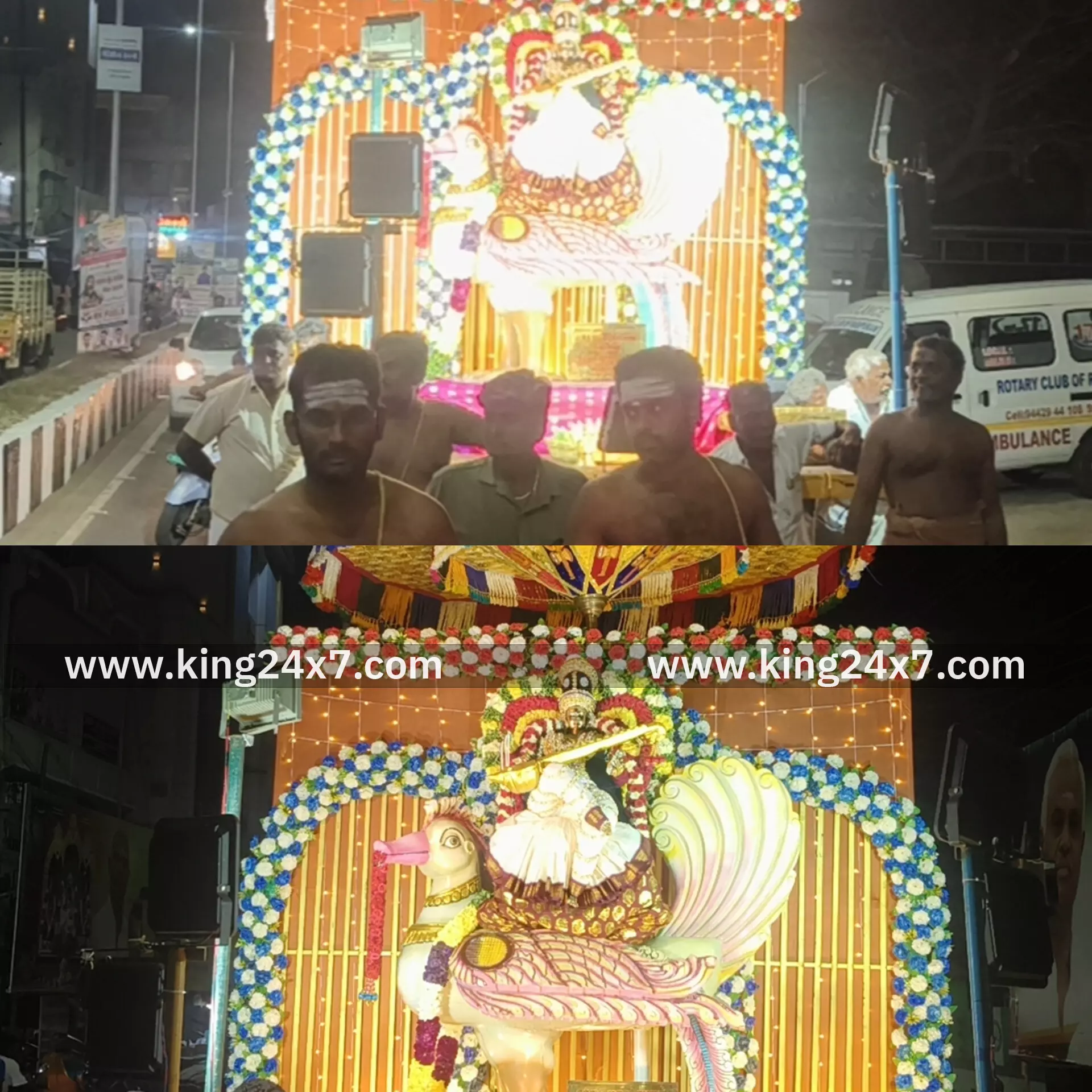 ராசிபுரம் ஸ்ரீ அங்காள பரமேஸ்வரி திருக்கோவில் திருவிழா: அம்மன் திருவீதி உலா..